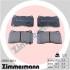 258501601 Передние Honda Civic X 2.0 Type-R ZIMMERMANN підбір по vin на Brocar