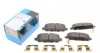 Колодки гальмівні (задні) Honda HR-V 1.5/1.8 16V 14- (116.6x46) KBP-2065
