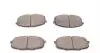 KBP4004 Колодки тормозные (передние) Kia Ceed 07-/Carens 03-07 (130x56) KAVO підбір по vin на Brocar