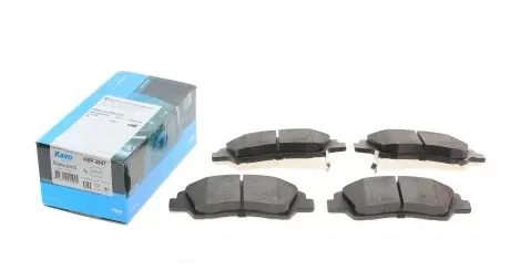 KBP3047 Колодки тормозные (передние) Hyundai i10 08- (132.5x44) KAVO підбір по vin на Brocar