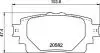 Колодки тормозные дисковые задние LEXUS UX (_AA1_, _AH1_, _MA1_) 10/18-> / TOYOTA (FAW) IZOA (_XA1_, _X10_) 06/18-> / TOYOTA (GAC) C-HR (MAXA1_) 06/18 P83174