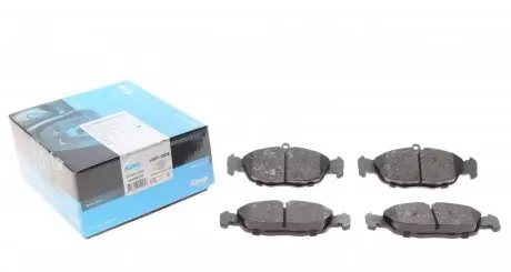 KBP1005 Колодки тормозные (передние) Daewoo Lanos 97- (140.2x56/141.5x47) KAVO підбір по vin на Brocar