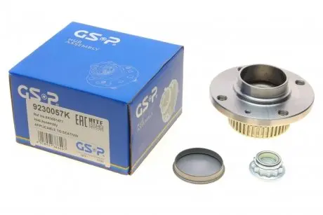 9230057K Подшипник ступицы (задней) VW Caddy 96-04 (к-кт) GSP підбір по vin на Brocar
