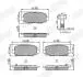 573824J KLOCKI HAM./TYŁ/ JEEP COMPASS 16- JURID підбір по vin на Brocar