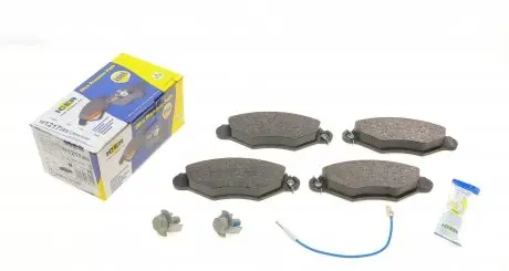 181217203 Колодки тормозные (передние) Renault Kangoo 97-/Nissan Kubistar 03- (+датчик) ICER подбор по vin на Brocar