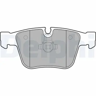 LP2115 Тормозные колодки дисковые MERCEDES S(W220)/CL(C216) "R "01>> DELPHI подбор по vin на Brocar