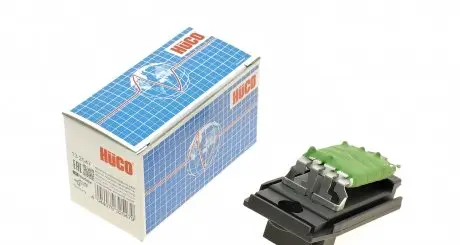 132547 Резистор вентилятора пічки Ford Connect 1.8TDCi 02- (HÜCO) HITACHI підбір по vin на Brocar
