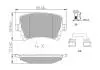 573846J Колодки тормозные (задние) VW T5 03- (Lucas) Q+ JURID підбір по vin на Brocar