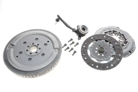 600034900 Демпфер + комплект сцепления Renault Duster 1.5 dCi 4x4 10- (выжимной) K9K, 80/81kw LUK подбор по vin на Brocar