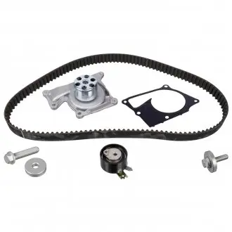 173031 Комплект ГРМ + помпа Renault Kangoo/Megane/Scenic/Laguna/Nissan Qashqai 1.5dCi 04- (123x27) (PA977) FEBI BILSTEIN подбор по vin на Brocar