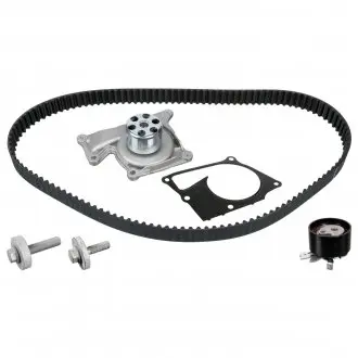 173163 Комплект ГРМ + помпа Renault Kangoo/Laguna/Megane/Scenic/Duster/Nissan 1.5dCi 09- (123x27) (PA1091) FEBI BILSTEIN подбор по vin на Brocar