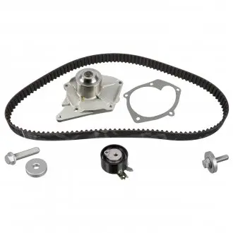 173039 Комплект ГРМ + помпа Renault Kangoo/Megane/Scenic/Laguna/Nissan Qashqai 1.5dCi 04- (123x27) (PA977) FEBI BILSTEIN подбор по vin на Brocar