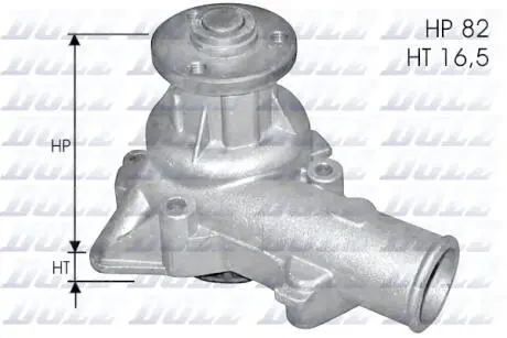 S111 Водяной насос DOLZ підбір по vin на Brocar
