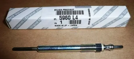 5960L4 Свеча накаливания (5960L4) Citroen/Peugeot PEUGEOT/CITROEN подбор по vin на Brocar