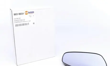 5030039 Скло дзеркала (з підігрівом) Citroen Berlingo/ Peugeot Partner 96-08 (L) AUTOTECHTEILE підбір по vin на Brocar