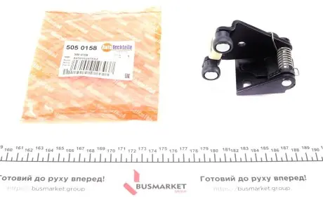 5050158 Ролик двери (боковой/средний) Citroen Berlingo/Peugeot Partner 96-07 AUTOTECHTEILE підбір по vin на Brocar