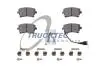 0735239 Колодки гальмівні (задні) VW T5 03- (Lucas) TRUCKTEC підбір по vin на Brocar