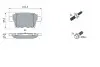 0986494199 Колодки гальмівні (задні) Citroen C4 Picasso/Grand Picasso 06-13/Peugeot 408 10- BOSCH підбір по vin на Brocar