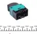 5090031 Кнопка склопідіймача (L) Fiat Doblo 01- (чорна) AUTOTECHTEILE підбір по vin на Brocar