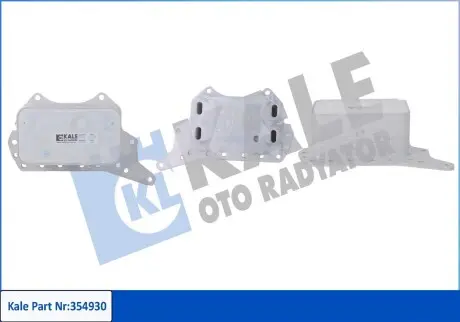 354930 Масляний радіатор Grand Scenic IV,Espace V,Megane IV,Talisman,Trafic III,Opel Vivaro,nissan,DB Vito,Fiat 1.6dCi KALE OTO RADYATOR підбір по vin на Brocar