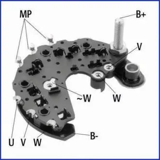 139723 Мост диодный Audi A3,BMW E46,39,38,Opel Sintra,Renault Kangoo,Laguna,Seat,Skoda,Golf IV,LT28-46,Polo,T4 HITACHI подбор по vin на Brocar
