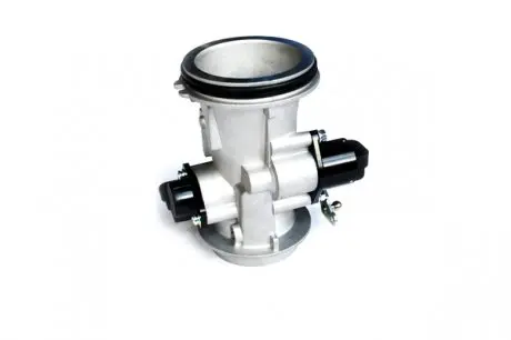 32968 Патрубок дросельної заслінки Logan, Sandero, Kangoo, Megane, Clio, Ford 1.6/1.4 (метал) ASAM підбір по vin на Brocar