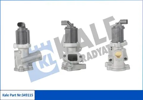 349115 Клапан EGR Astra H,Corsa D,Fiat Doblo,Fiorino,Idea,Grande Punto,Qubo 1.3d Multijet KALE OTO RADYATOR подбор по vin на Brocar