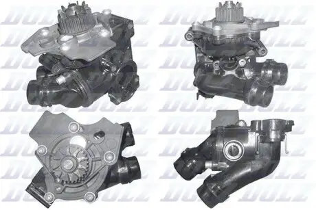 A232 Помпа води з корпусом Audi A4,5,6,Amarok,Jetta IV,Passat,Skoda, 2.0TSI/TFSI -8 DOLZ підбір по vin на Brocar