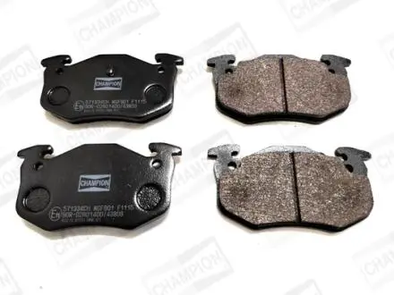 571334CH Тормозные колодки задн. ZX 91-,Xsara,Peugeot 206-309,Renault 19,Clio,Megane I CHAMPION подбор по vin на Brocar