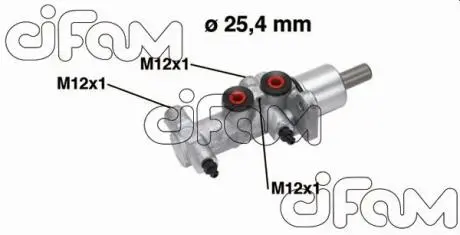 202766 Главный тормозной цилиндр (сист.TRW) с ESP Trafic II,Opel Vivaro,Nissan -1 CIFAM подбор по vin на Brocar