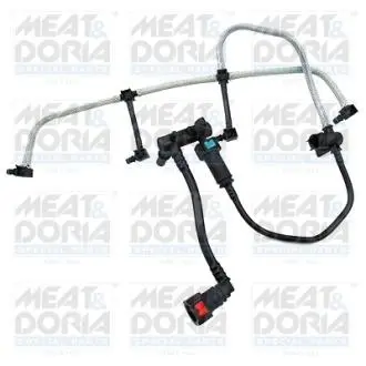 9833E Шланг обратки топлива C-Max,Focus II,Mondeo IV,Transit Connect 1.8TDCi -5 MEAT&DORIA подбор по vin на Brocar