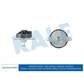 349010 Клапан EGR з пласт.кришка Astra G,Omega B,Vectra B,Zafira 2.0/2.2DI -97 KALE OTO RADYATOR підбір по vin на Brocar