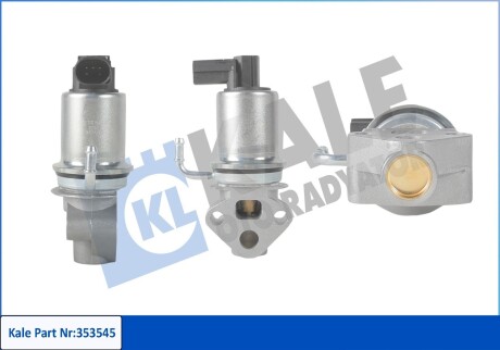 353545 Клапан EGR Audi A3,Caddy III,Golf IV,Touran,Skoda Octavia I,II 44348 -97 KALE OTO RADYATOR підбір по vin на Brocar