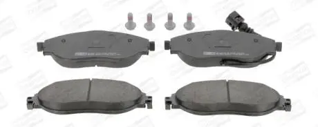 573418CH Гальмівні колодки передн.Audi A3,Seat,Skoda Octavia,Golf VII,Sharan -10 CHAMPION підбір по vin на Brocar