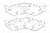 573713CH Колодки гальмівні передні Cherokee,Grand Cherokee,Wrangler 2.1/2.5 -90 CHAMPION підбір по vin на Brocar