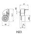 BEH23 Натяжний ролік паска ГРМ Tucson 2.0CRDi 04-, Santa FE 2,0-2,2CRDi 01-. JAPANPARTS підбір по vin на Brocar