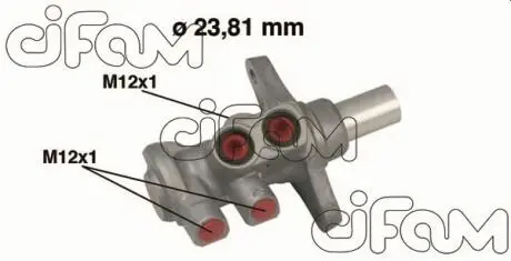202639 Головний гальмівний циліндр FIESTA V 03-08, FUSION 02-09, MAZDA 2 44380 CIFAM підбір по vin на Brocar
