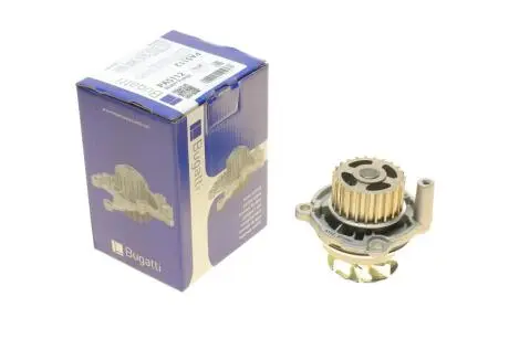 PA5112 Помпа води Audi A3/A4/Skoda Octavia/VW Caddy/Golf/Passat 1.6/1.8/2.0/FSI 96- (R/B)(7лоп) BUGATTI підбір по vin на Brocar