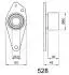 BE528 Натяжной ролик Clio 1,7/1,9D/Laguna 1,8-2,0/R9/11/19/21,Trafic,Volvo JAPANPARTS підбір по vin на Brocar