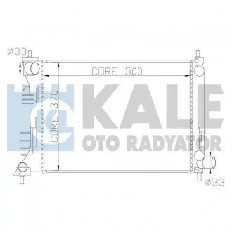 342285 Радіатор охолодження i20,Solaris,Veloster,Kia Rio III 1.25/1.6 -10 KALE OTO RADYATOR підбір по vin на Brocar