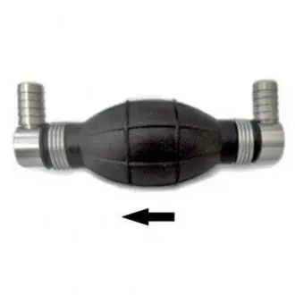 9590 Насос (&quot;груша&quot;) ручной подкачки топлива угловой d=12mm/d=12mm MEAT&DORIA подбор по vin на Brocar