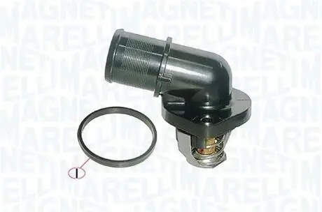 352317000240 CITROEN Термостат с прокладкой 89°C Xsara -5 C2, C3, PEUGEOT 1007 MAGNETI MARELLI підбір по vin на Brocar