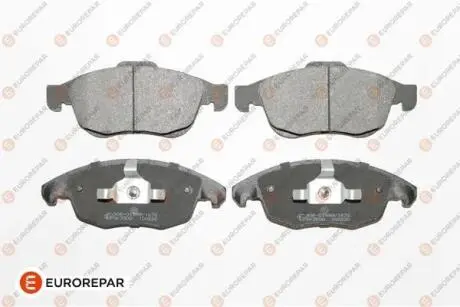 1617272980 Колодки передні CITROEN BERLINGO, C4 GRAND PICASSO I, C4 II, C4 EUROREPAR підбір по vin на Brocar