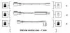 MSK680 Высоковольтные провода OPEL ASTRA 1,8/2,0 91- KADETT 2 IE 84-91 MAGNETI MARELLI підбір по vin на Brocar