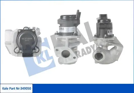 349050 Клапан EGR Berlingo 05-,C4/5 III,Jumpy,Ford,Peugeot 1.6HDI/TDCi KALE OTO RADYATOR підбір по vin на Brocar