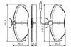 0986495056 Колодки перед.(з датч.) CITROEN Jumper FIAT Ducato PEUGEOT Box BOSCH підбір по vin на Brocar