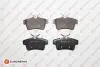 1617272680 Гальмівна колодка CITROEN C4 II, DS4, DS5 PEUGEOT 3008 308 CC, EUROREPAR підбір по vin на Brocar
