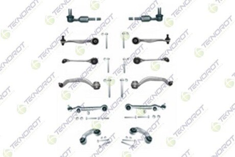 A533 К-кт важелів + тяги стаб.+наконечний.+кріплення Audi A6 97-,A8 -94 TEKNOROT підбір по vin на Brocar
