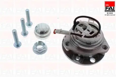 FHBK1061 Подшипник передней ступицы (4отв.) с датчиком ABS Astra H -4 FAI AUTOPARTS подбор по vin на Brocar