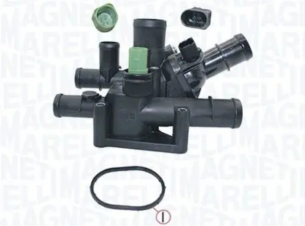 TE0009 VW Корпус термостата Audi A3,Golf IV,V,Passat,Polo,Touran -2 MAGNETI MARELLI подбор по vin на Brocar